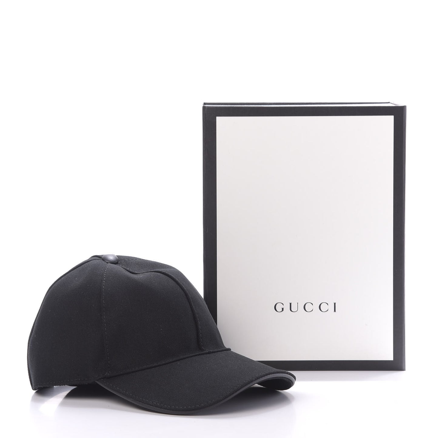 Cotton Web Baseball Hat S Black