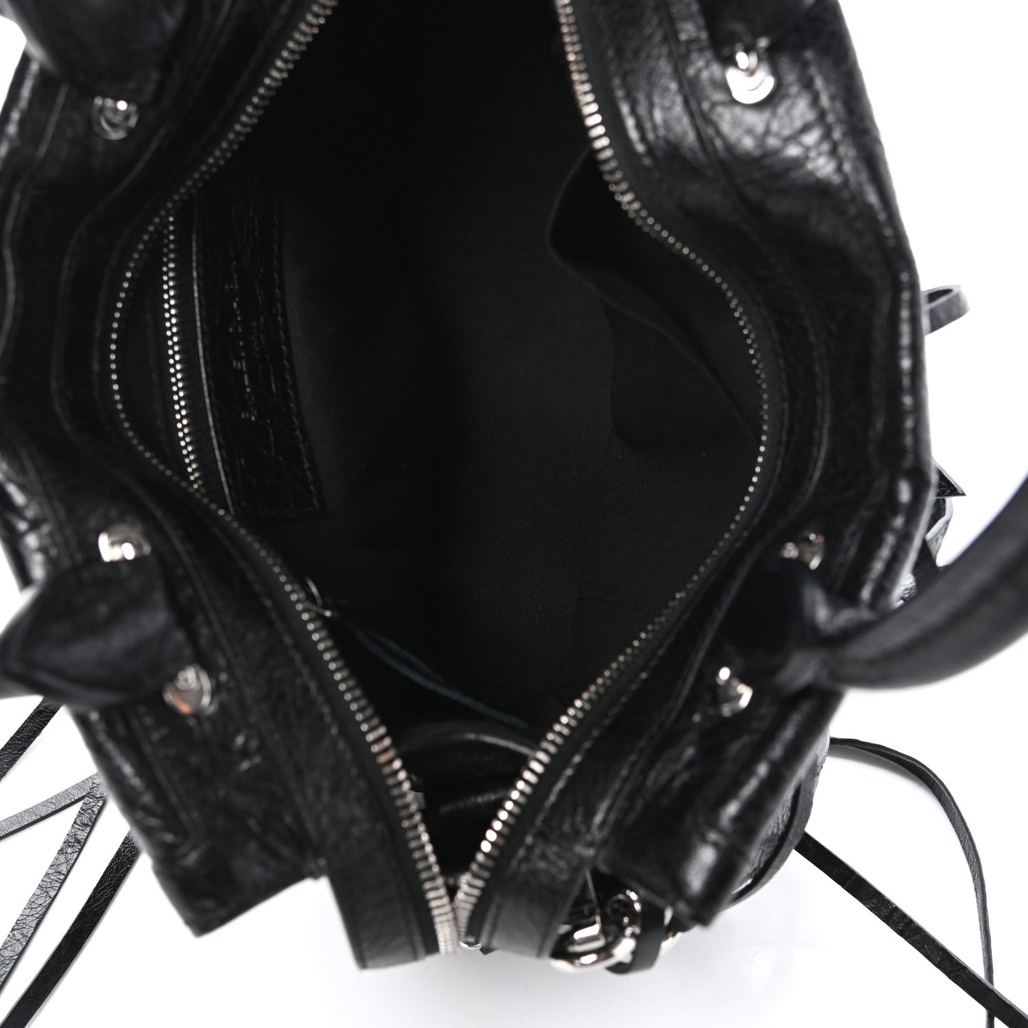 Agneau Giant 12 Silver Hardware Mini Mute City Black