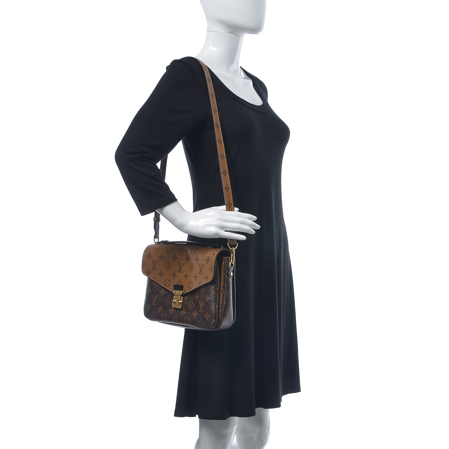 Louis Vuitton Reverse Monogram Pochette Metis 2 of 9