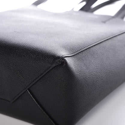 Celine Grained Calfskin Small Vertical Cabas Black 13 of 15