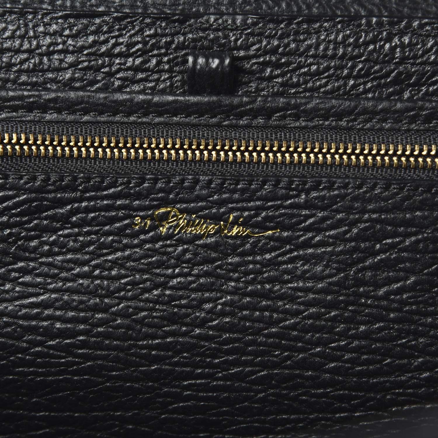 3.1 Phillip Lim 3.1 Textured Calfskin Large Pashli Satchel Black 9 of 10