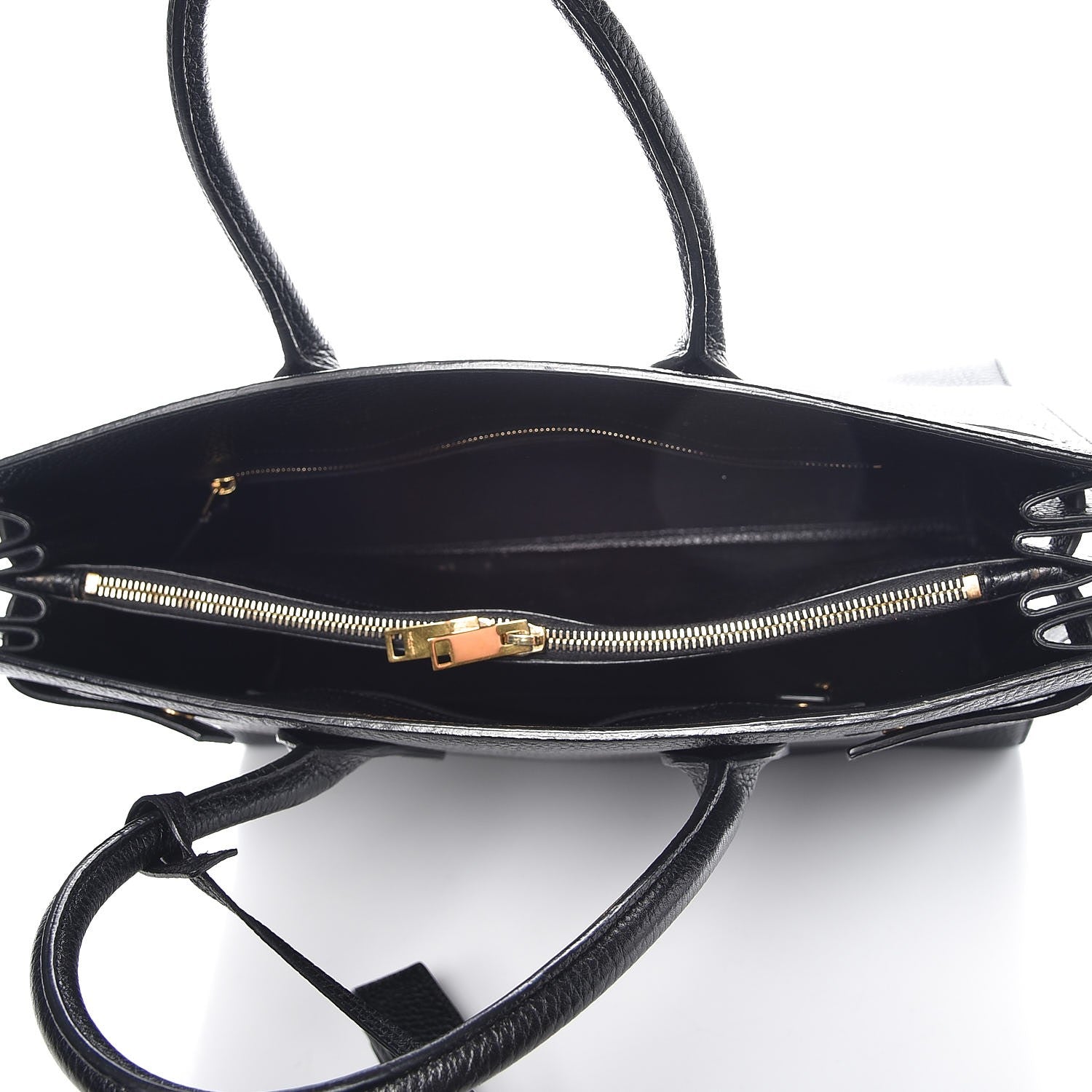 Saint Laurent Grained Calfskin Large Sac De Jour Carryall Black 5 of 19