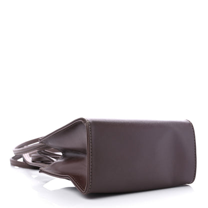 Telfar Vegan Leather Small Shopping Bag Chocolate 4 of 9