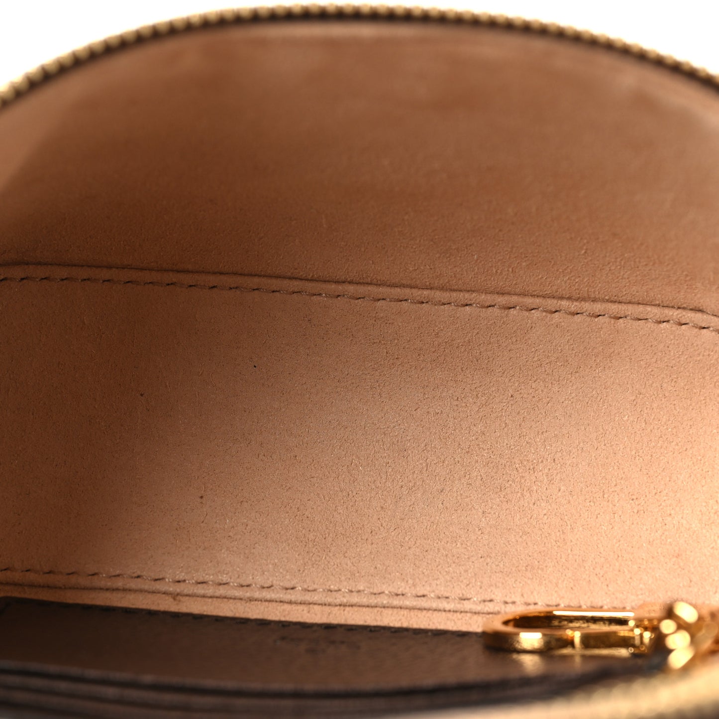 GG Supreme Monogram Textured Dollar Calfskin Web Ophidia Belt Bag 110 44 Beige Ebony New Acero