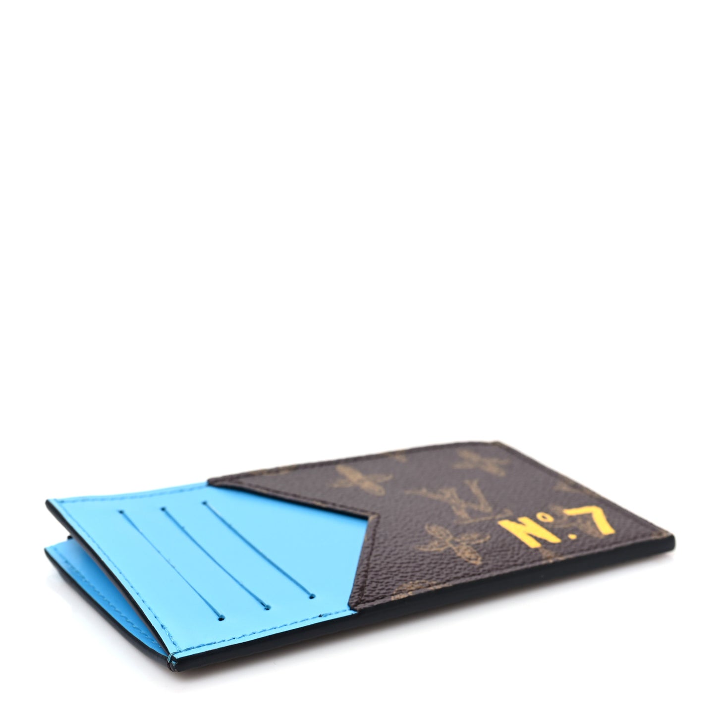 Monogram Vintage Calfskin Trunk L'œil Coin Card Holder
