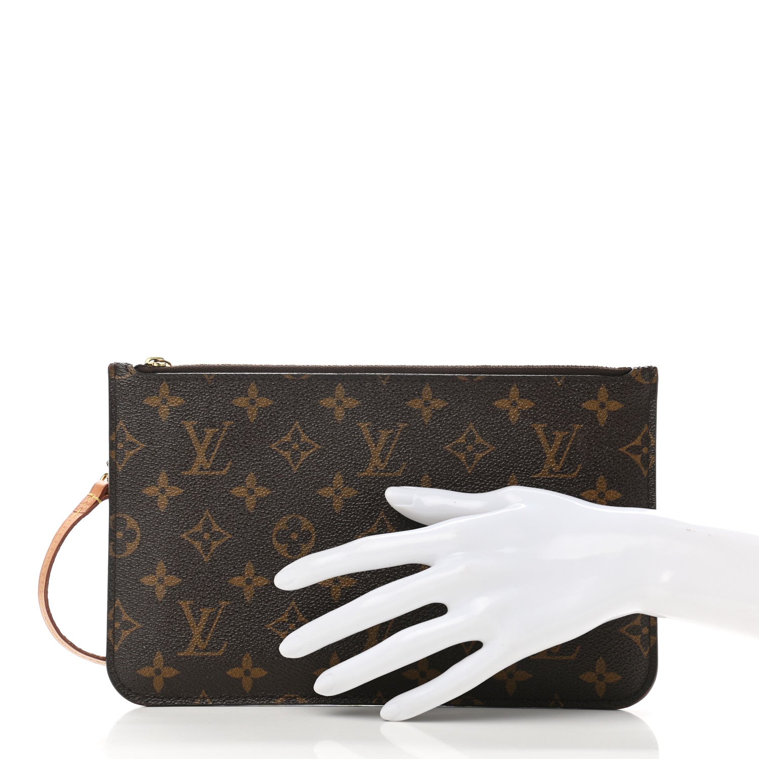 Louis Vuitton Monogram Neverfull MM GM Pochette 2 of 7