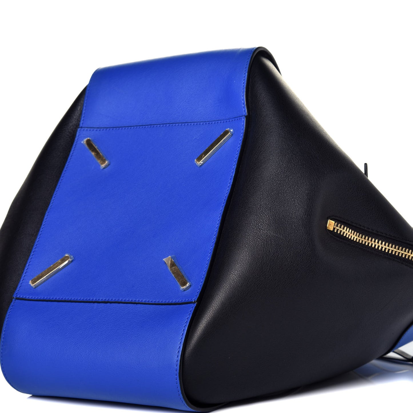 Calfskin Large Hammock Shoulder Bag Electric Blue