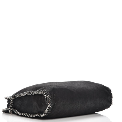Stella McCartney Shaggy Deer Falabella Fold Over Tote Black 5 of 11