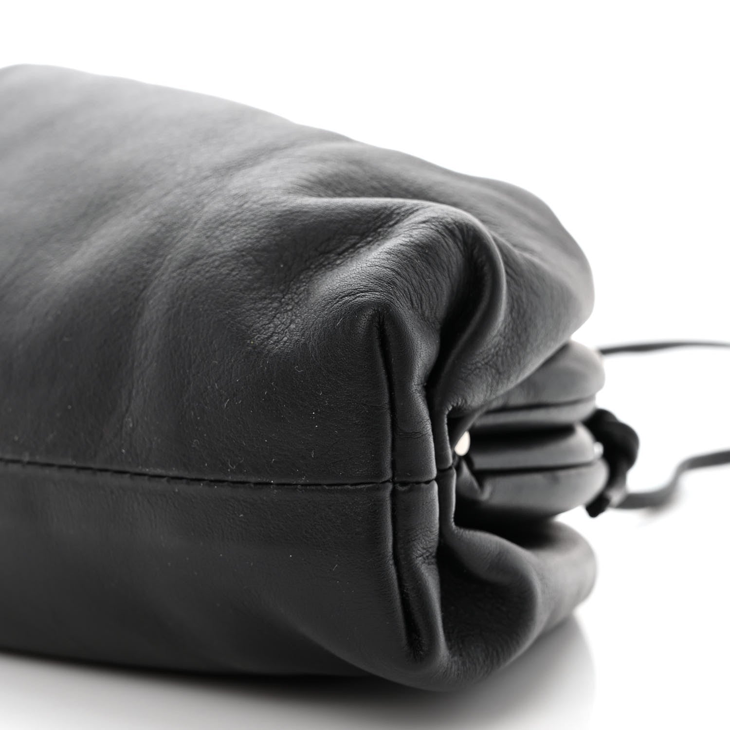 Bottega Veneta Butter Calfskin The Mini Pouch Black 10 of 11