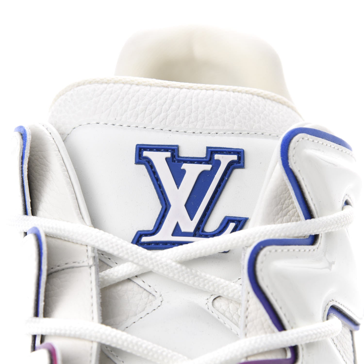 Louis Vuitton Calfskin Zig Zag Sneaker 7.5 White 7 of 10