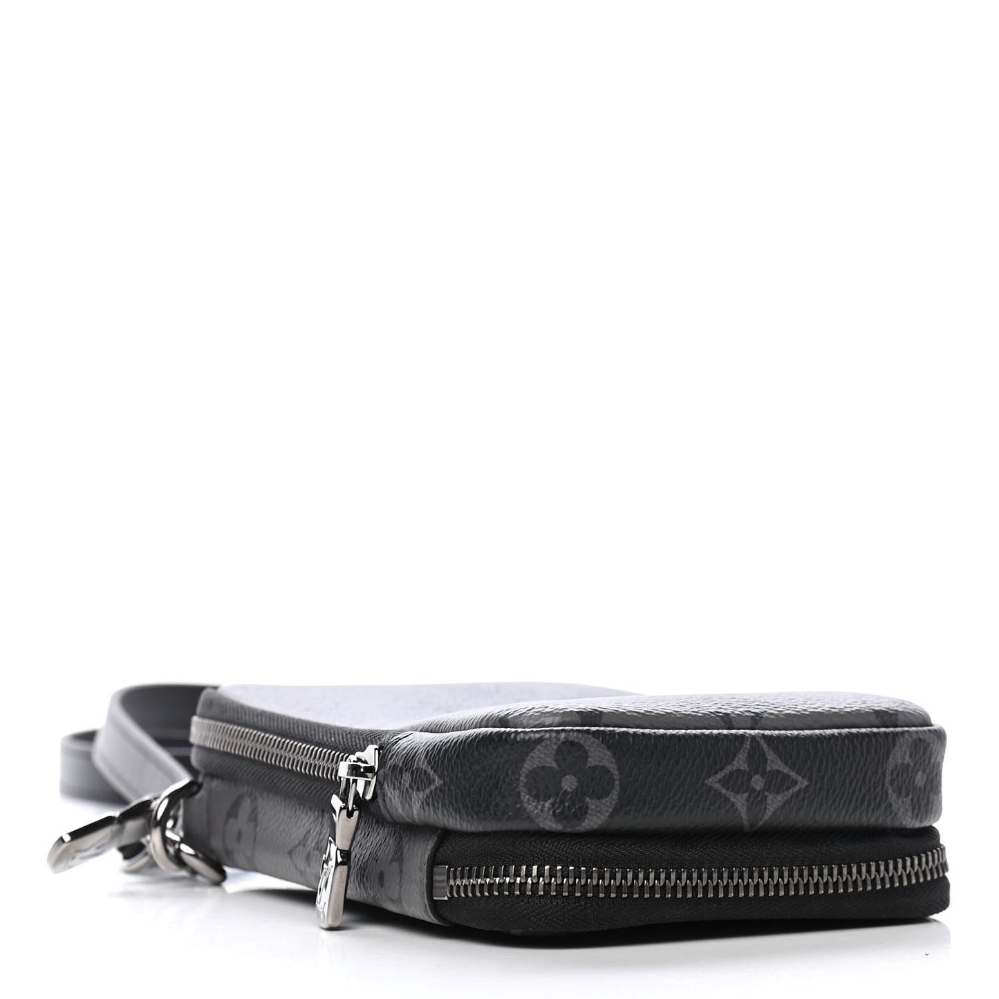 Monogram Eclipse Reverse Double Phone Pouch