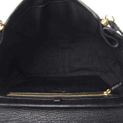 3.1 Phillip Lim 3.1 Textured Calfskin Medium Pashli Satchel Black 4 of 9