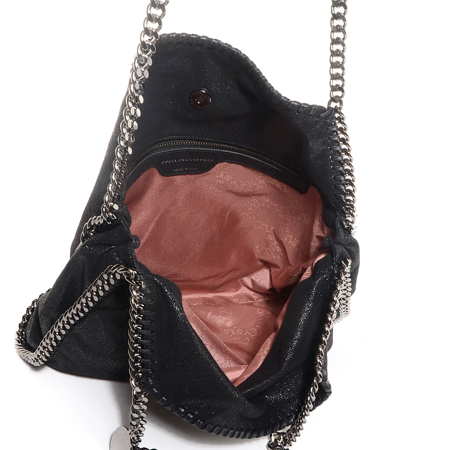 Stella McCartney Shaggy Deer Small Falabella Tote Black 5 of 8