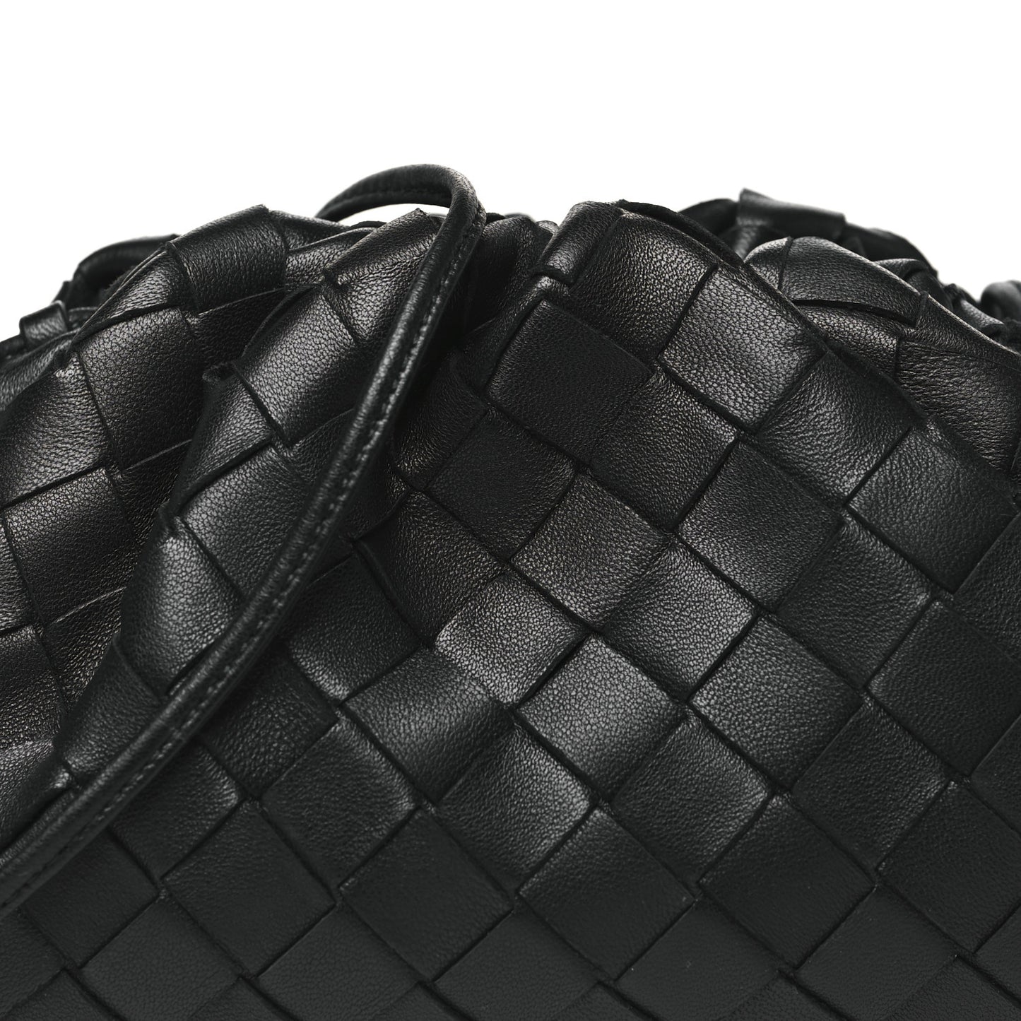 Nappa Intrecciato The Mini Pouch Black