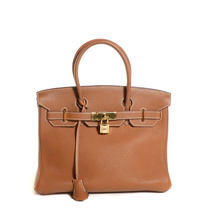 Hermes Togo Birkin 30 Gold 1 of 30