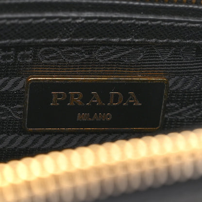 Prada Saffiano Small Galleria Double Zip Tote Black 6 of 10