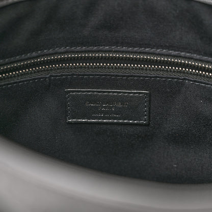 Saint Laurent Crinkled Calfskin Matelasse Monogram Medium Niki Shopper Tote Storm 6 of 10