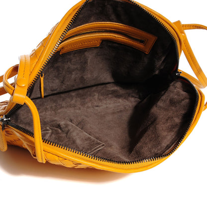 Bottega Veneta Nappa Intrecciato Crossbody Messenger Sapphire 6 of 9