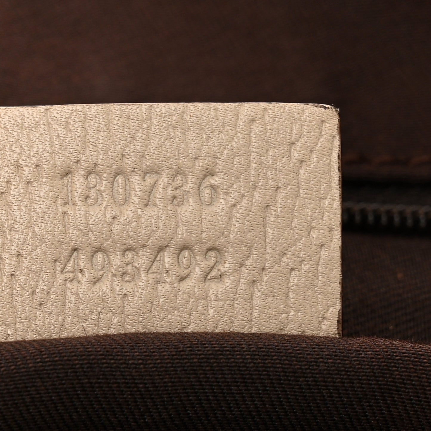 Monogram Medium Abbey Shoulder Bag Off White