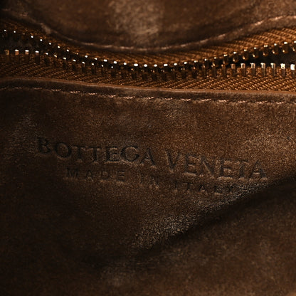 Bottega Veneta Suede Maxi Intrecciato Padded Cassette Crossbody Bag Taupe 6 of 9