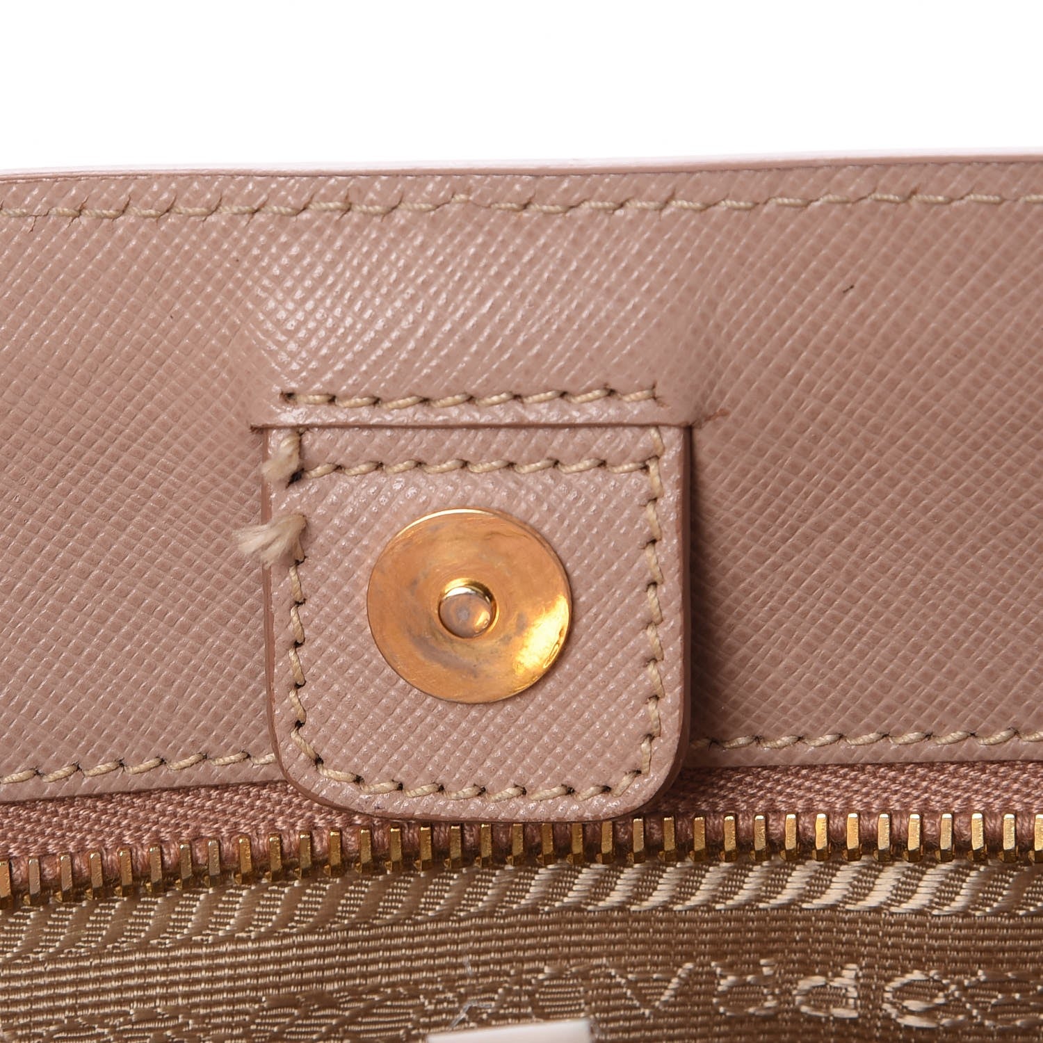 Prada Saffiano Lux Medium Tote Cammeo 12 of 14