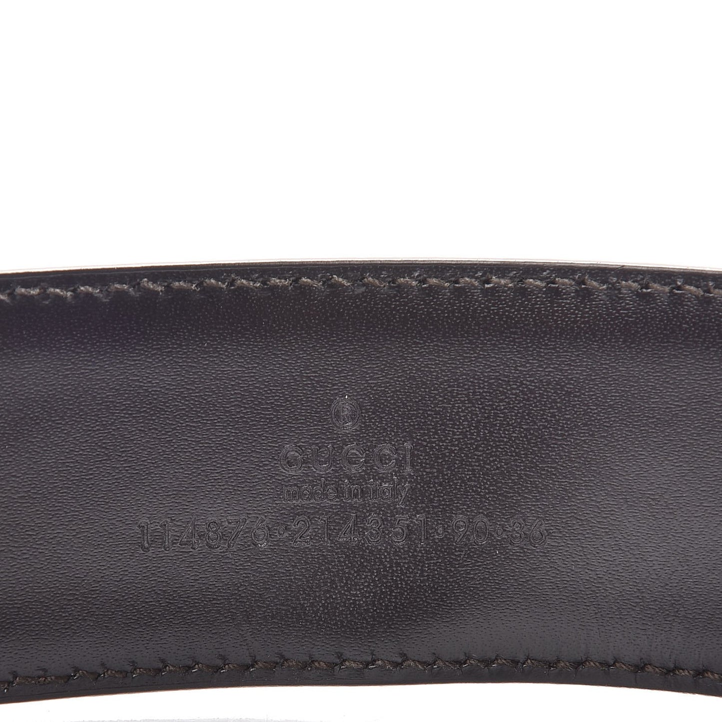 Monogram Interlocking G 40mm Belt 90 36 Dark Brown