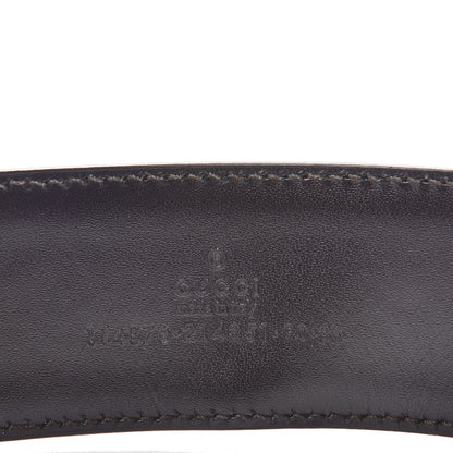 Gucci Monogram Interlocking G 40mm Belt 90 36 Dark Brown 7 of 9