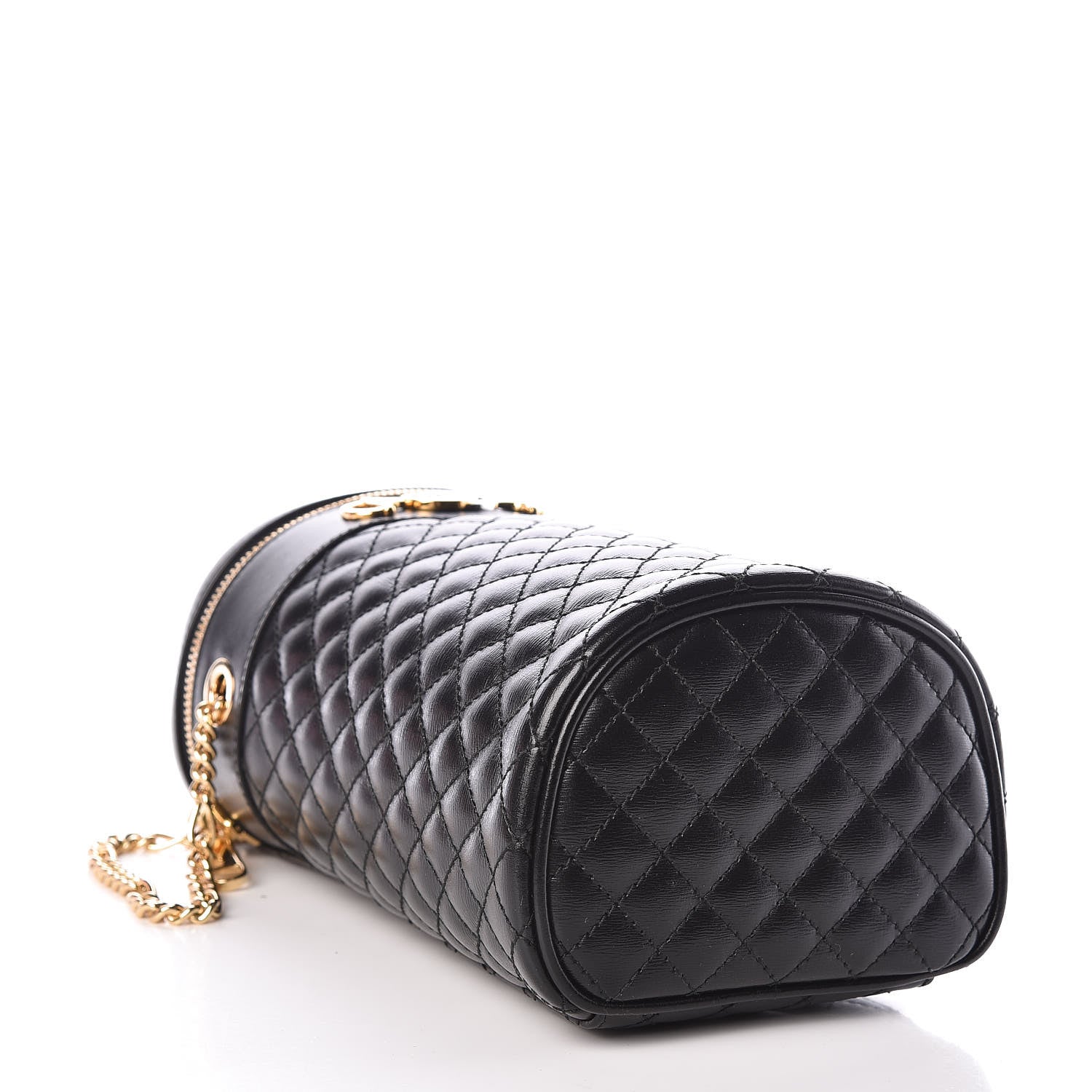 Gucci Calfskin Trapuntata Zumi Belt Bag Black 4 of 10