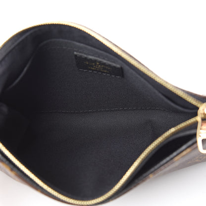 Louis Vuitton Monogram Pallas Clutch Black 5 of 11