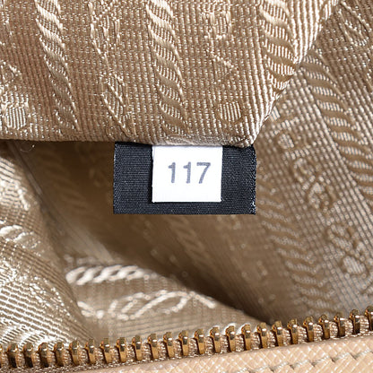 Prada Saffiano Lux Large Tote Sabbia 8 of 10