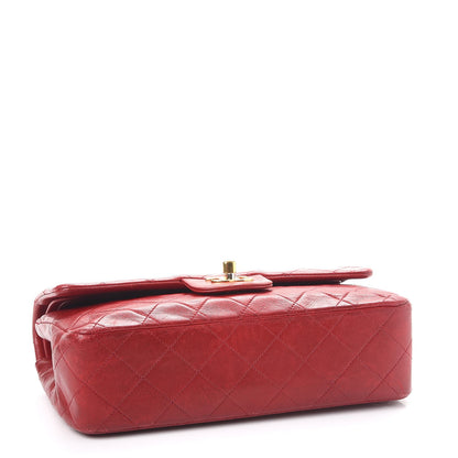 Chanel Lambskin Quilted Small Double Flap Red 5 of 17