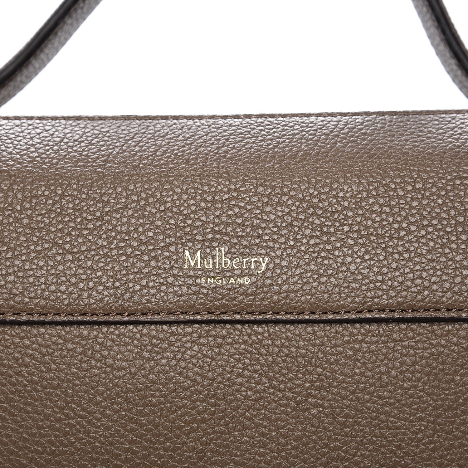 Mulberry Small Classic Grain Calfskin Hopton Clay 9 of 10