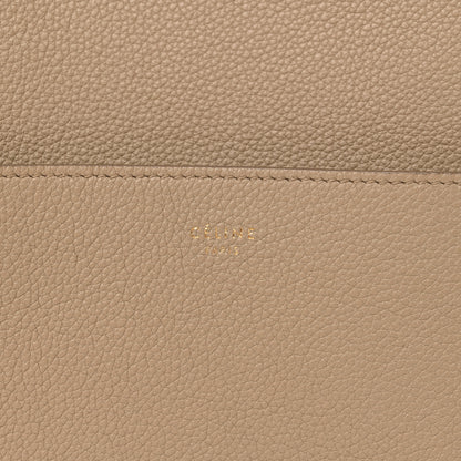 Celine Soft Grained Calfskin Sangle Bucket Bag Dune 6 of 13