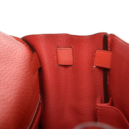 Hermes Taurillon Clemence Kelly Retourne 28 Rouge Pivoine 9 of 33