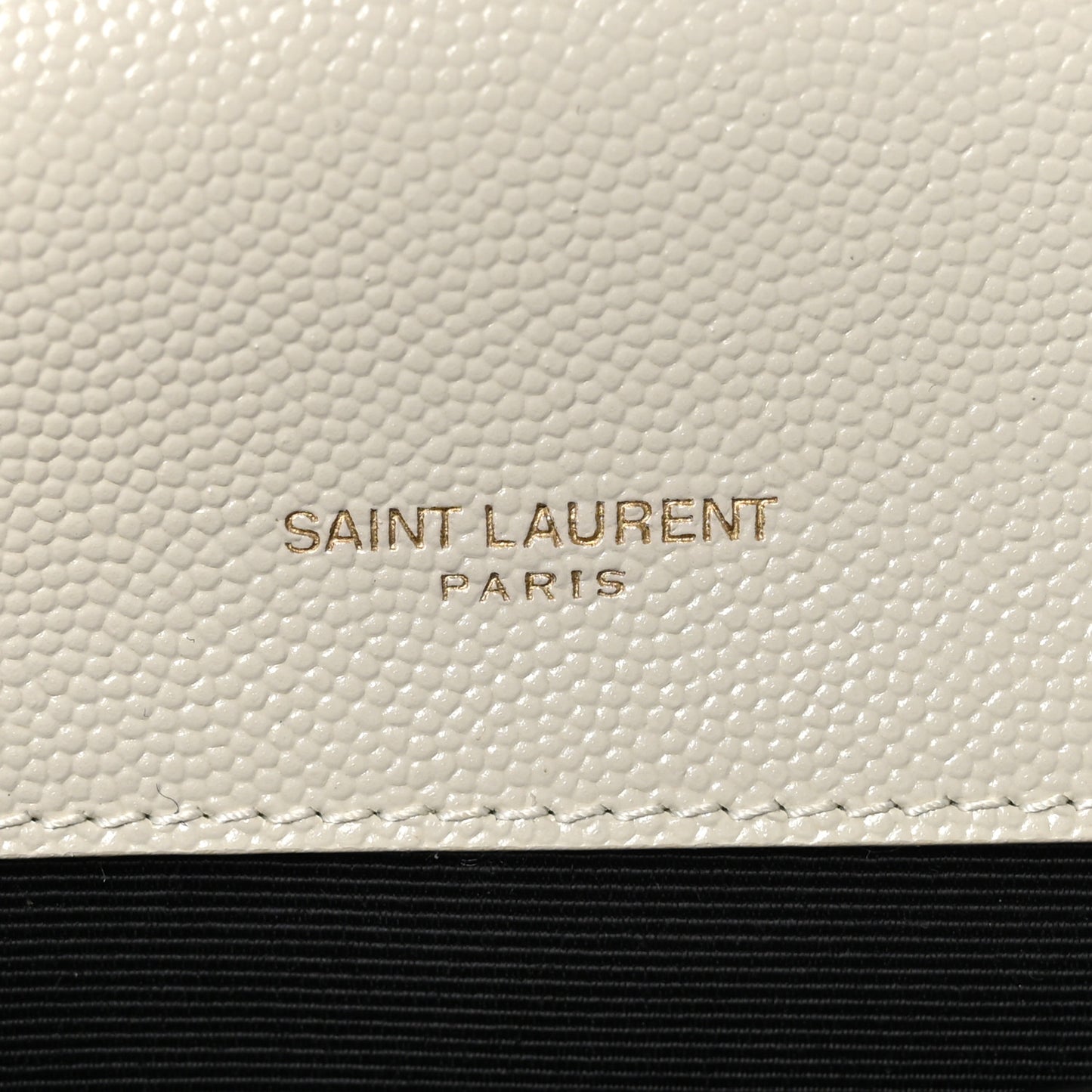 Grain De Poudre Small Monogram Kate Satchel Crema Soft