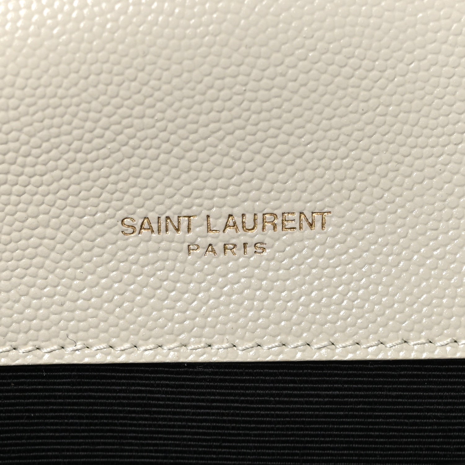 Saint Laurent Grain De Poudre Small Monogram Kate Satchel Crema Soft 6 of 12