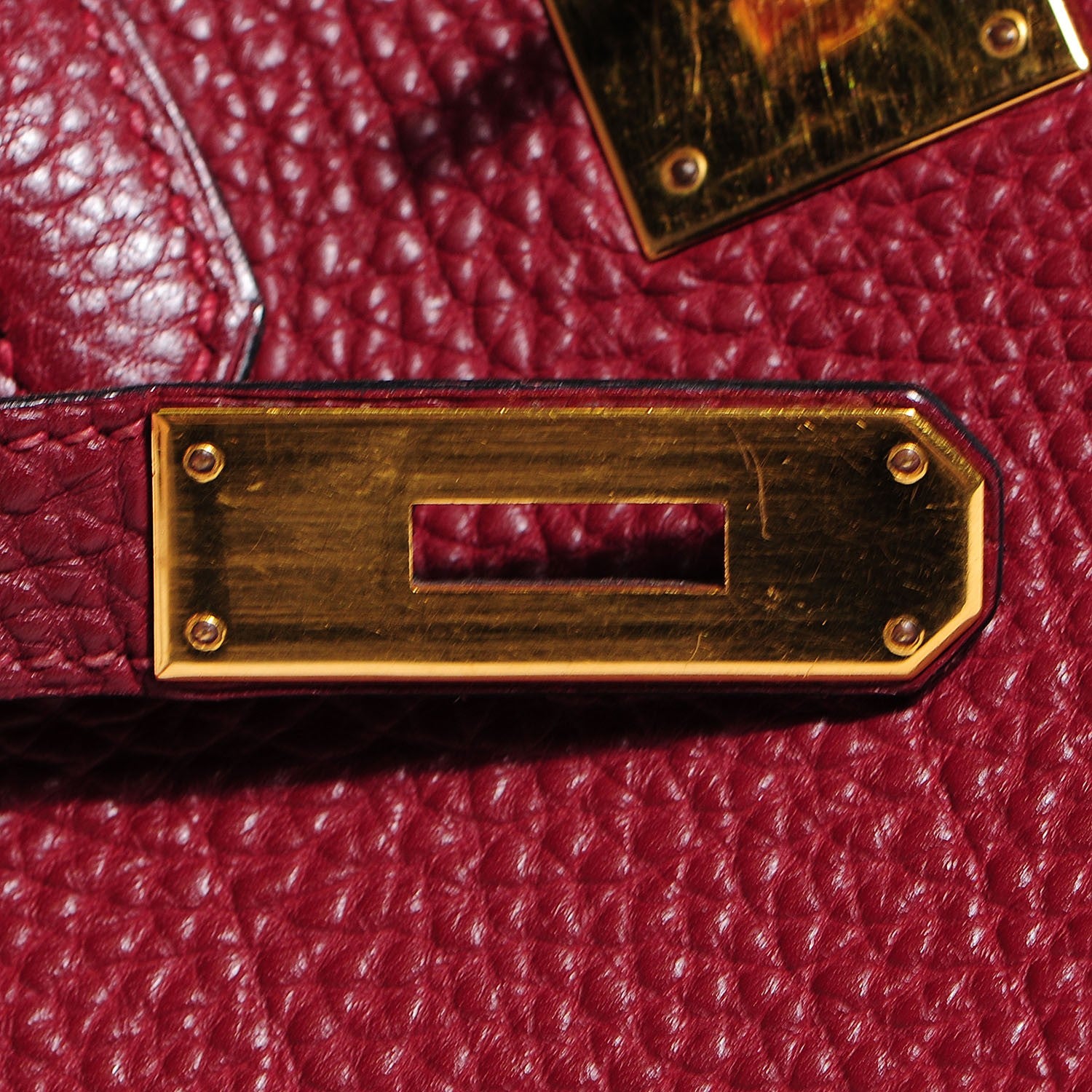 Hermes Fjord Birkin 35 Rouge H 14 of 27