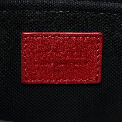 Versace Calfskin Studded Crossbody Red 6 of 17