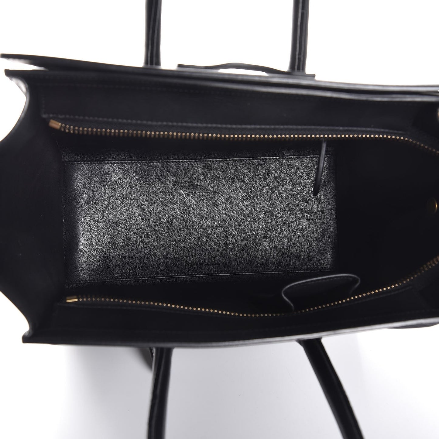 Smooth Calfskin Micro Luggage Black