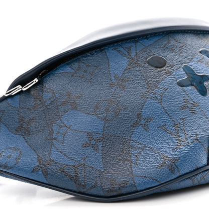 Louis Vuitton Monogram Aquagarden Discovery Bumbag Abyss Blue 8 of 9