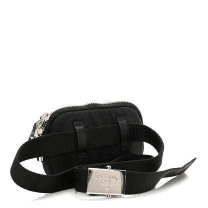 Prada Tessuto Nylon Belt Bag Black 2 of 8