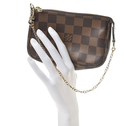 Louis Vuitton Damier Ebene Mini Pochette Accessories 2 of 8
