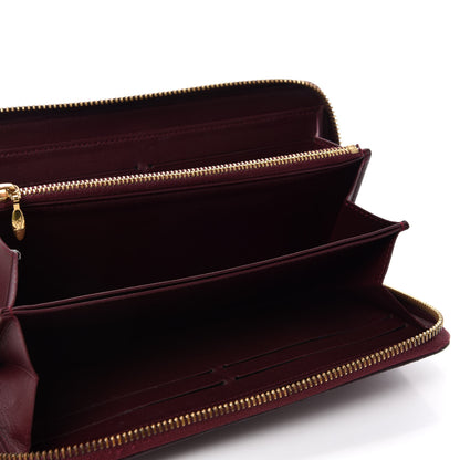 Louis Vuitton Vernis Zippy Wallet Rouge Fauviste 5 of 7