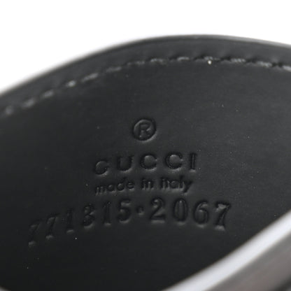 Gucci Rubber Effect GG Embossed Card Holder Black 5 of 7