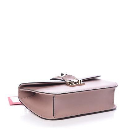 Valentino Garavani Vitello Small Glam Lock Rockstud Flap Poudre 4 of 9