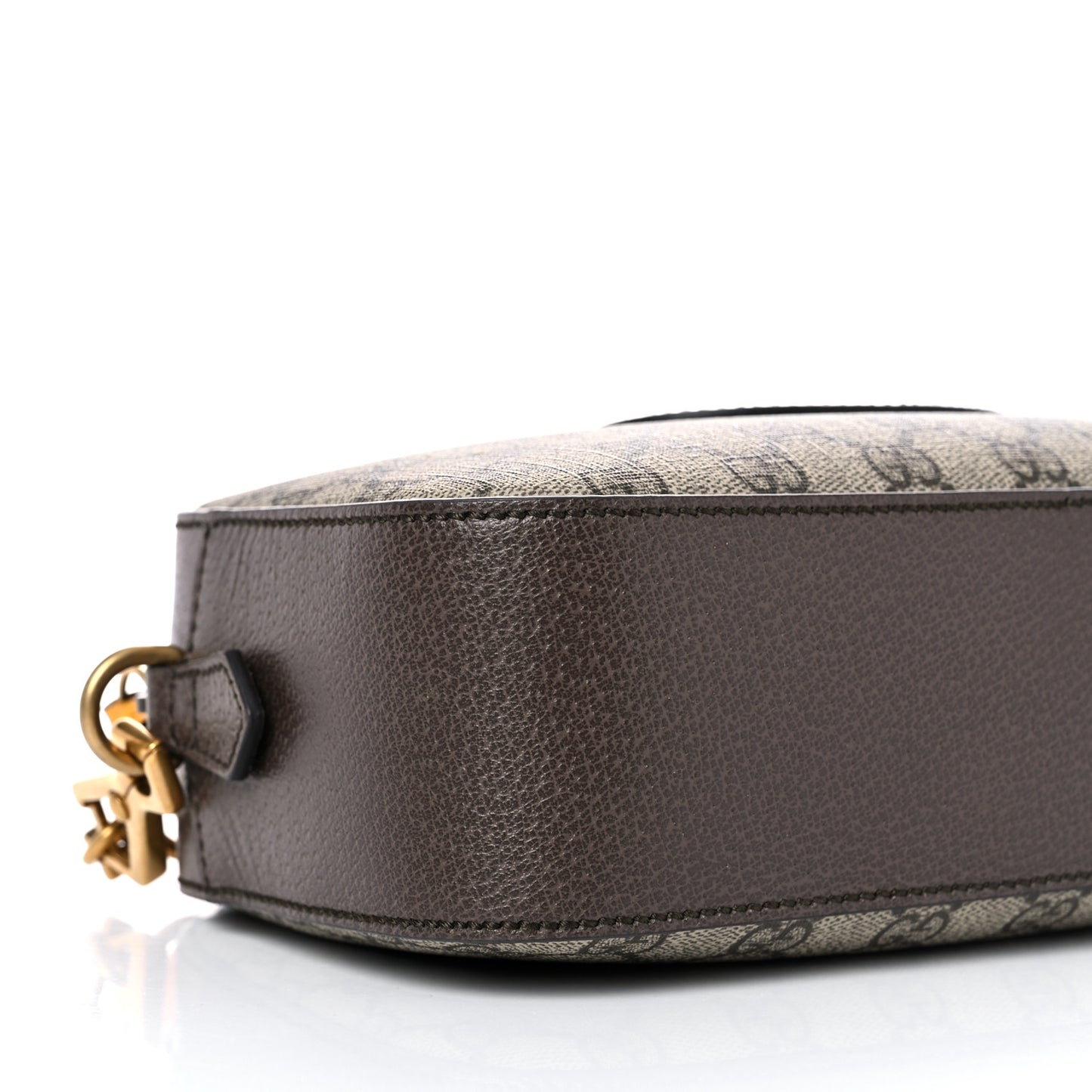 GG Supreme Monogram Web Neo Vintage Shoulder Bag Beige New Acero Crop
