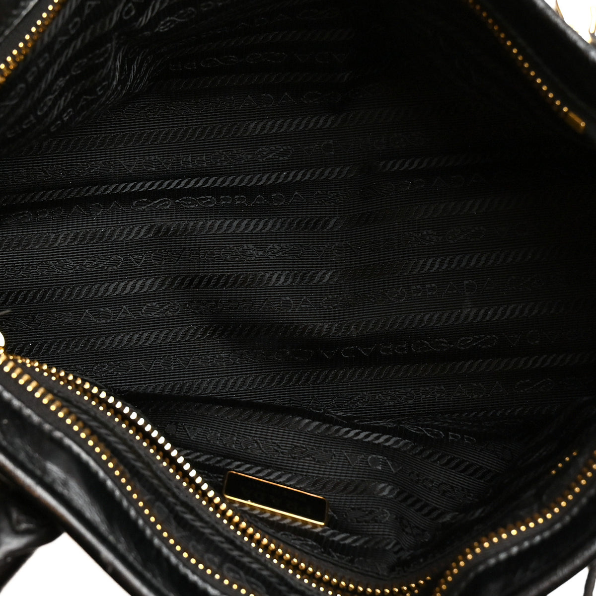 Glossy Calfskin Triangle Medium Bonnie Shoulder Bag Black