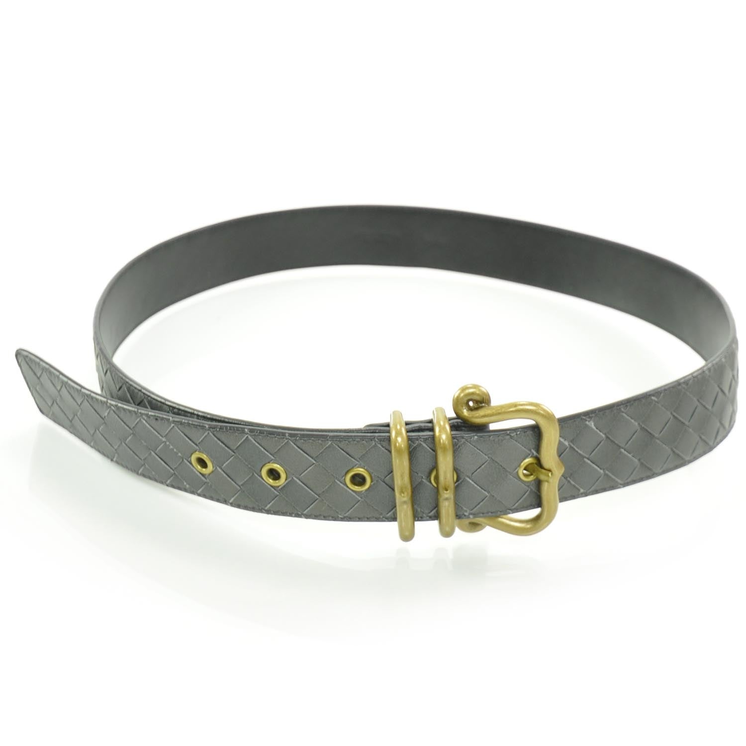 Bottega Veneta Nappa Intrecciato Belt 80 1 of 5