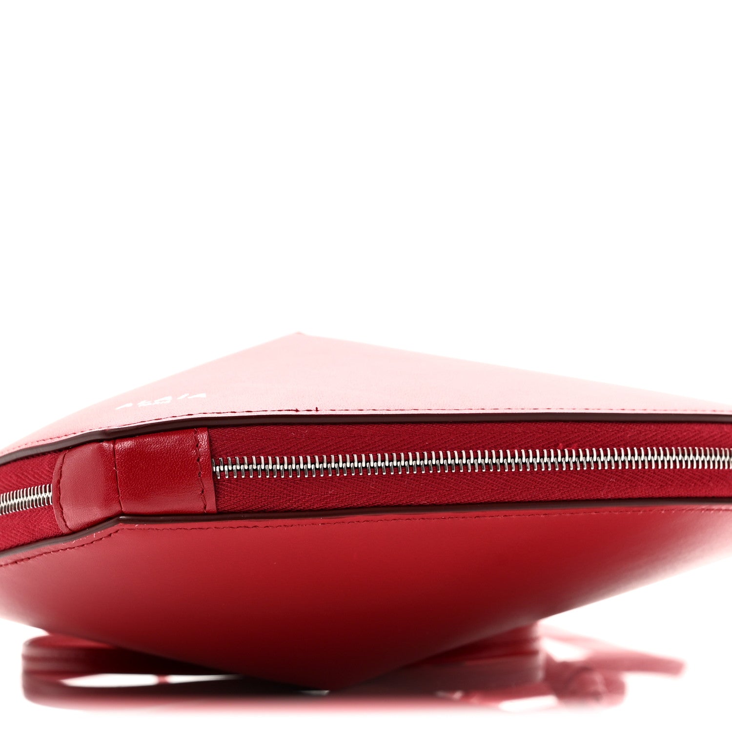 Alaia Lux Calfskin Le Coeur Bag Lacquer Red 9 of 9
