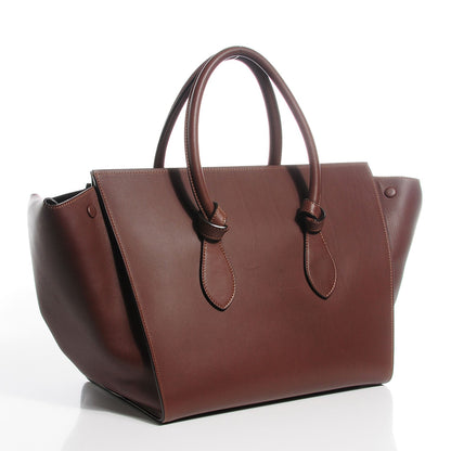 Celine Natural Calfskin Medium Tie Knot Tote Acajou 3 of 8